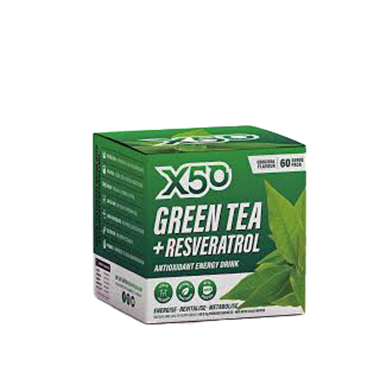 X50 Green tea 60 Serves - Nutrition Co Australia